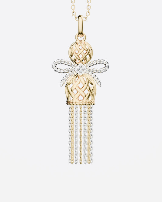 Woven Doll pendant