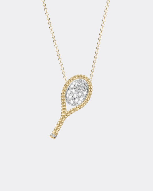 Pendant Tennis with ball