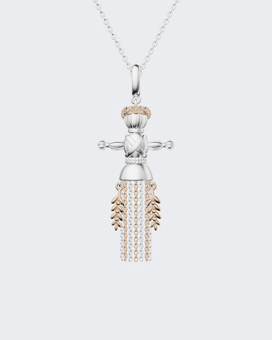 Mini pendentif poupée de blé
