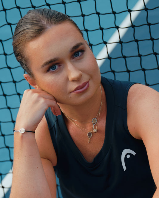 Pendentif Tennis · Court en dur