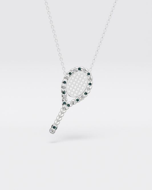 Tennis Pendant · Grass Court