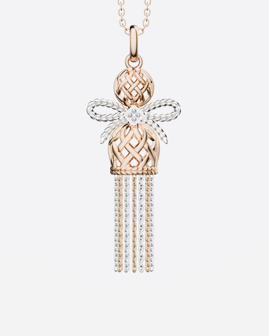 Woven Doll pendant
