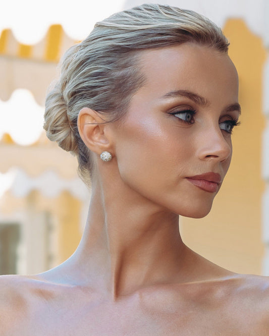Gold Earrings Mimosa