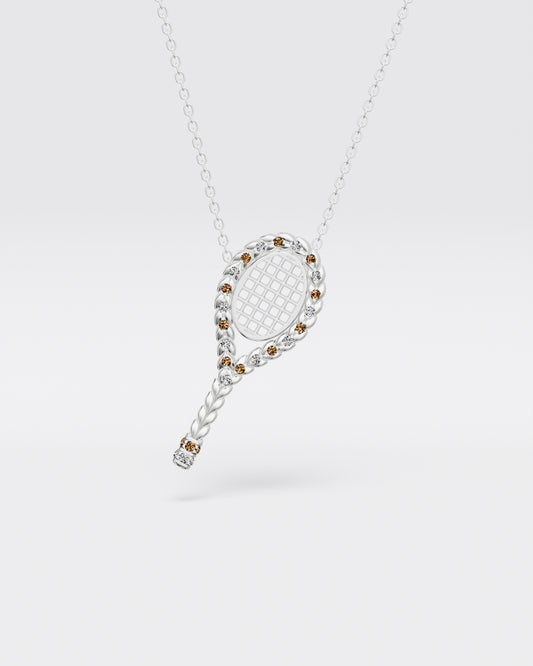 Pendentif Tennis · Court en terre battue