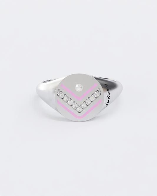 Colors of roots Signet Ring