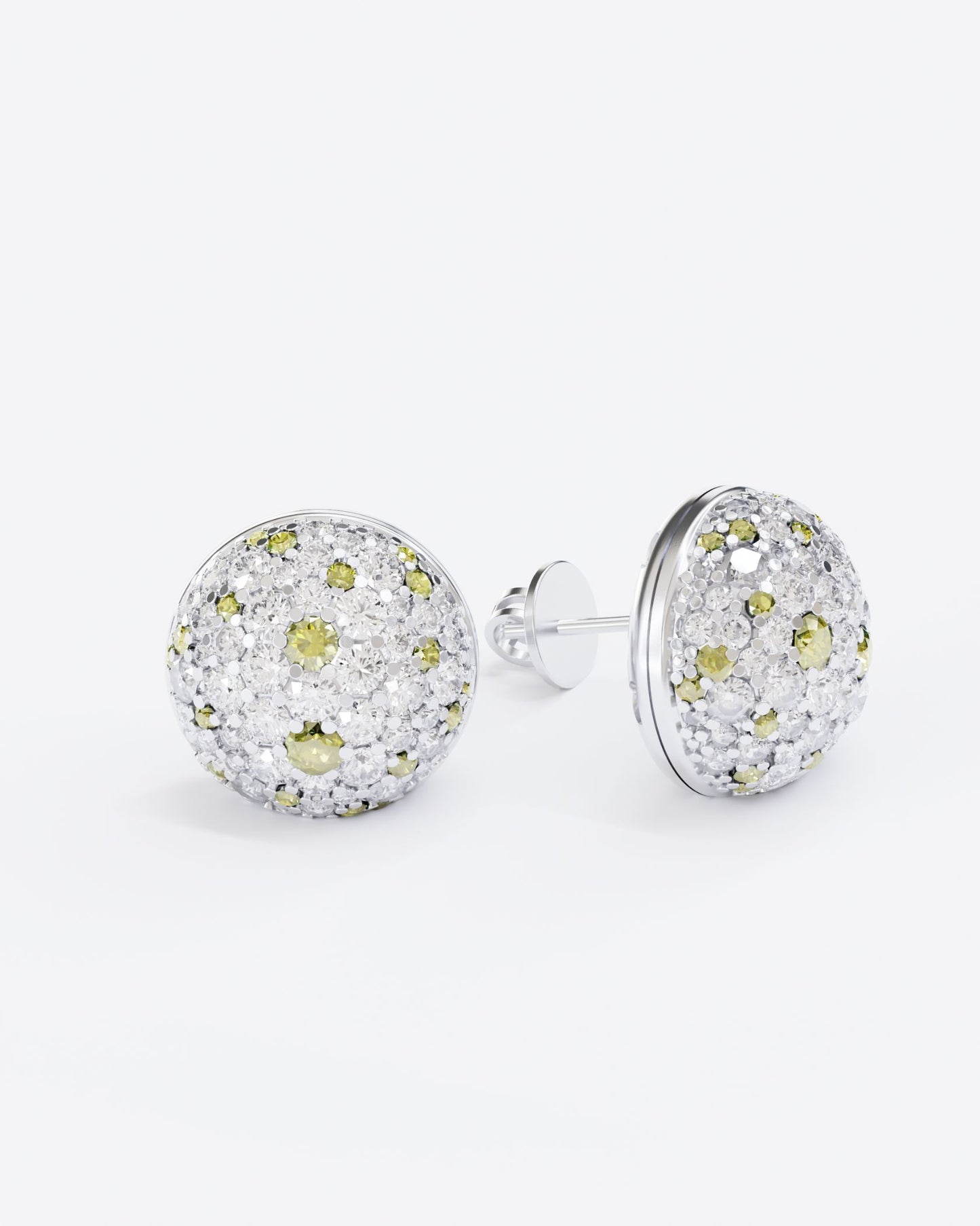 Gold Earrings Mimosa