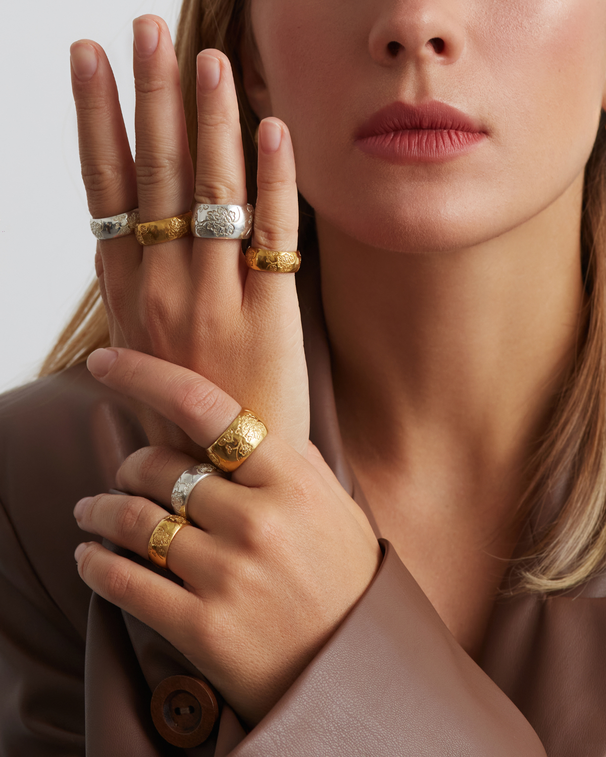 Gold Bloom ring
