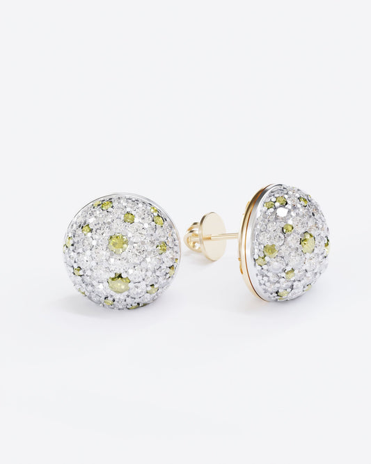 Gold Earrings Mimosa