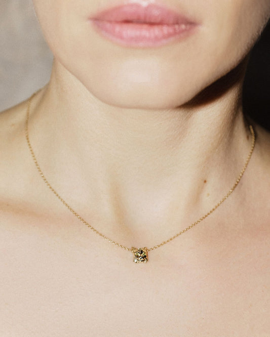 Gold necklace Lynx Mini