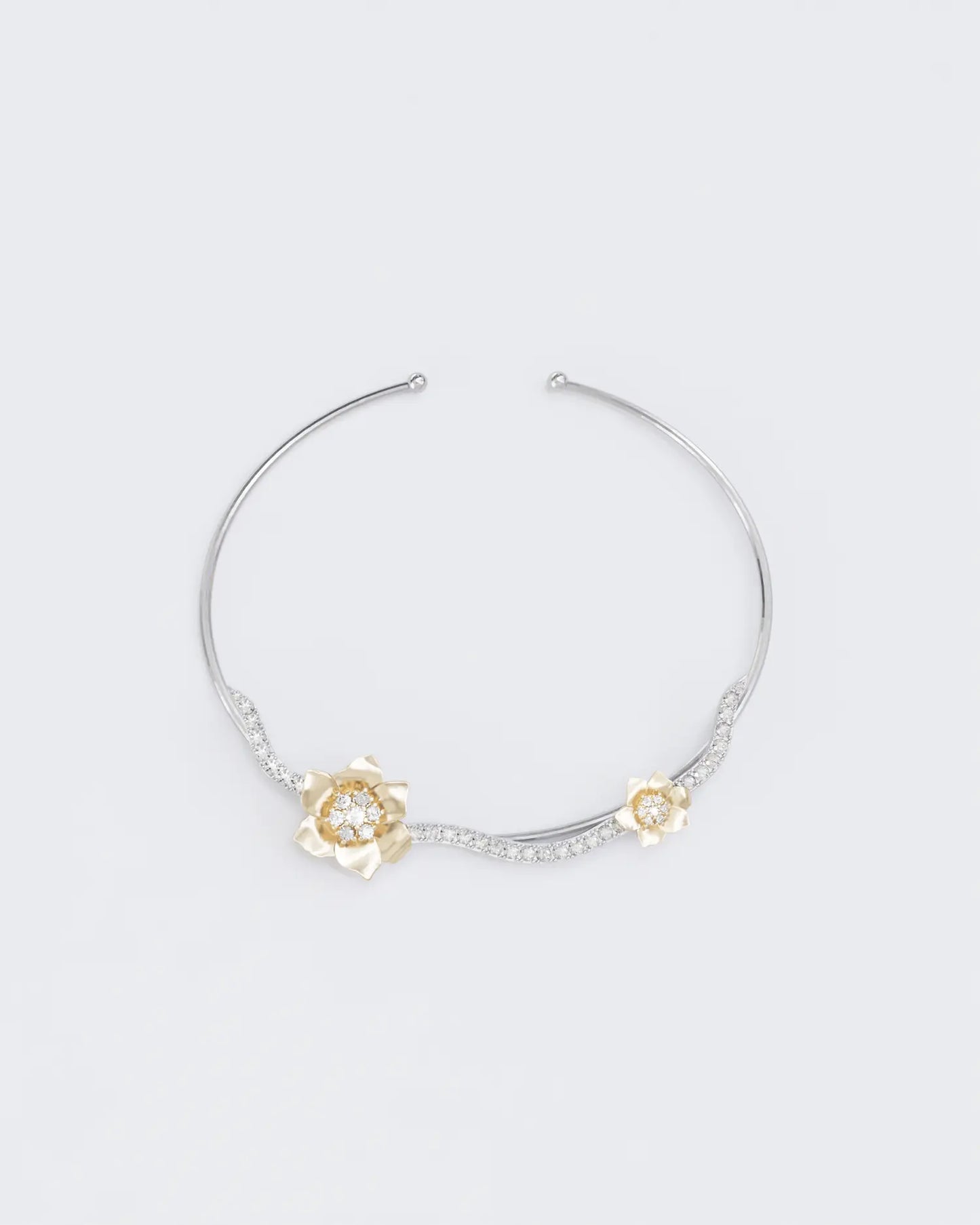 Gold Bracelet Anemone