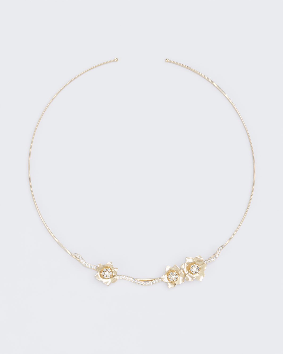 Gold choker Аnemone