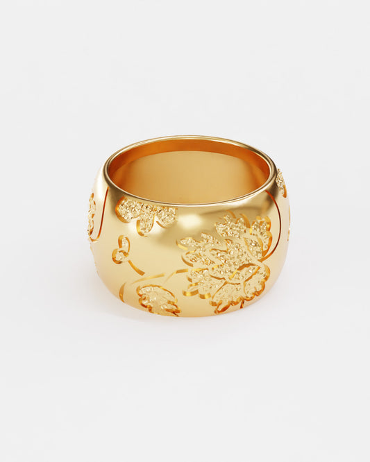 Gold Bloom ring