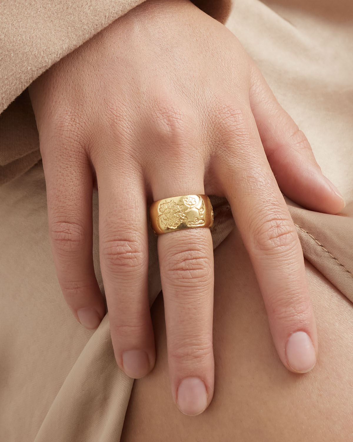 Gold Bloom ring