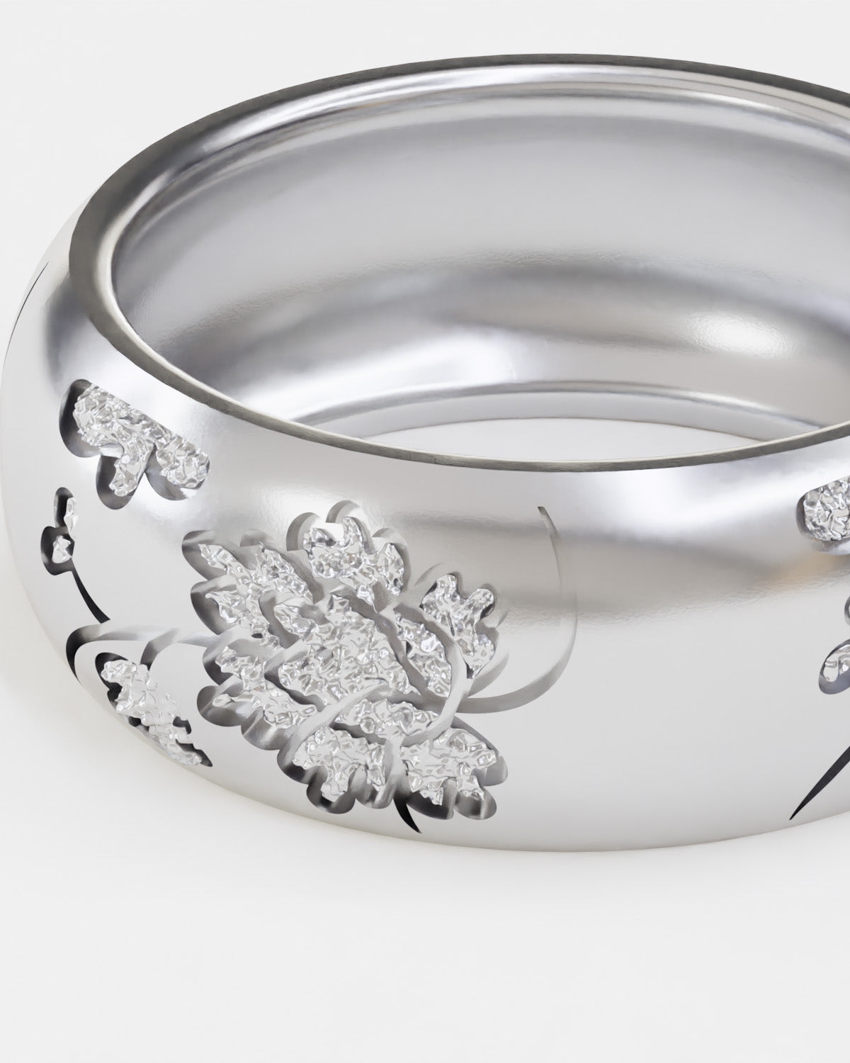 Gold Bloom mini ring