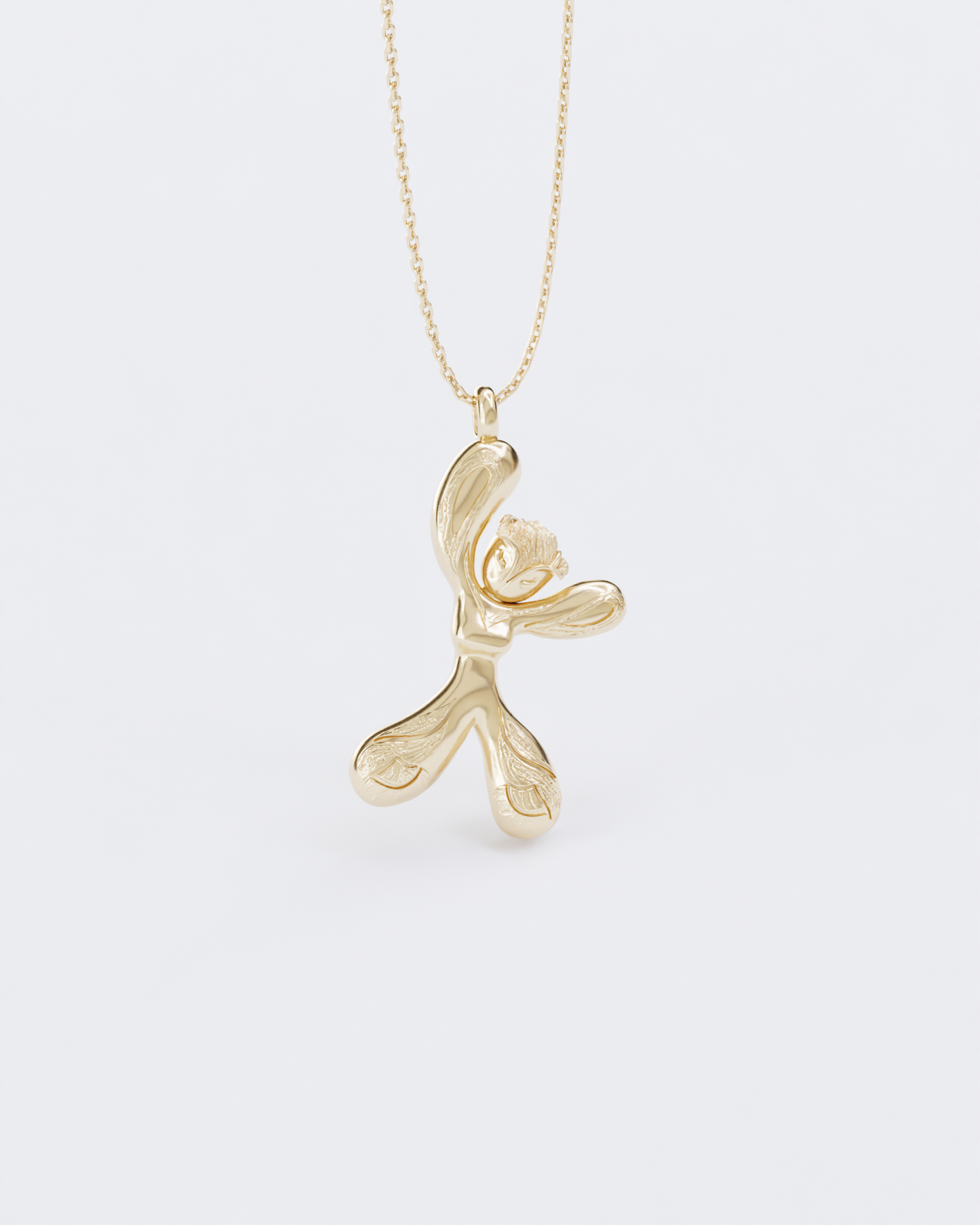 Pendant Doll Peony