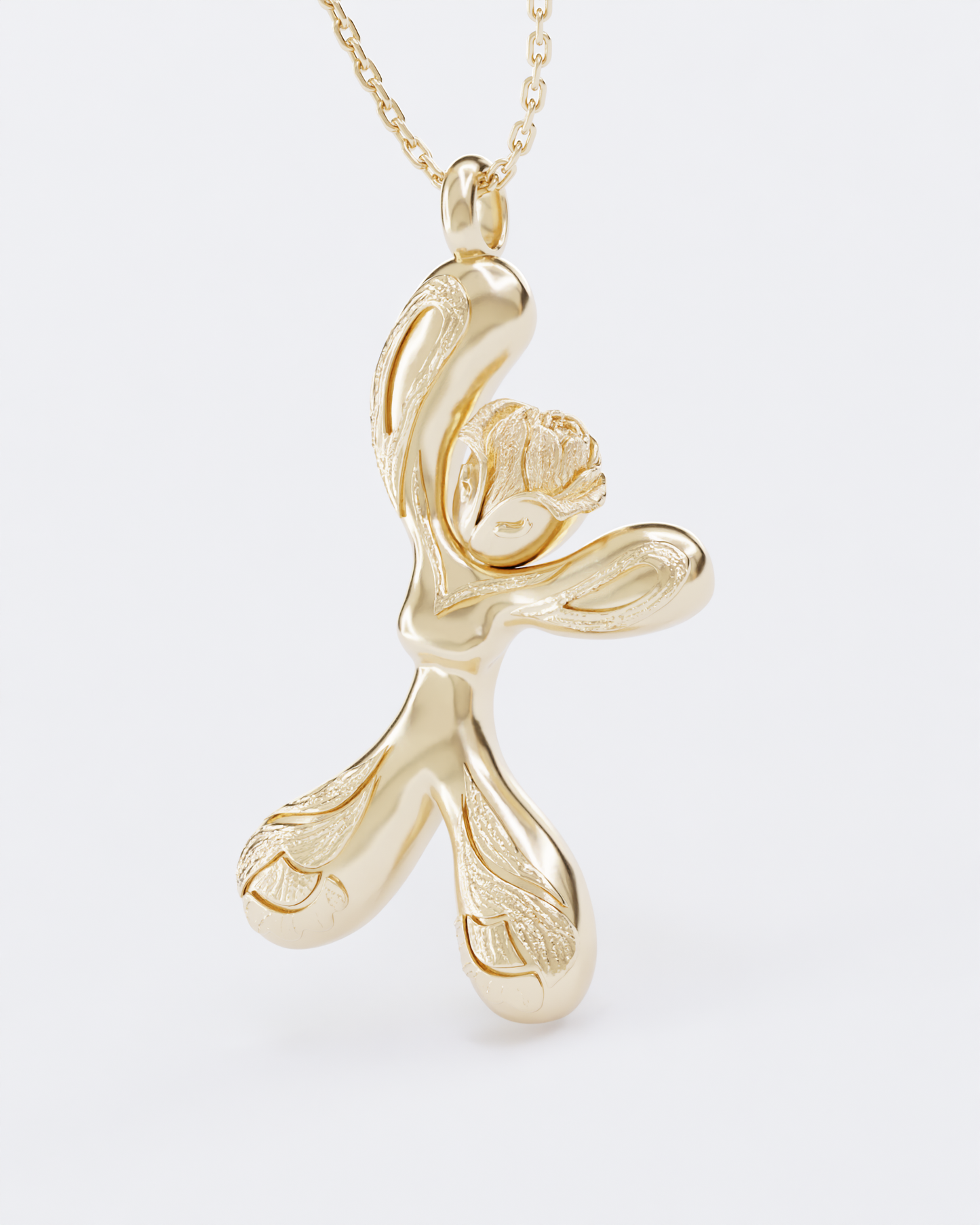 Pendant Doll Peony