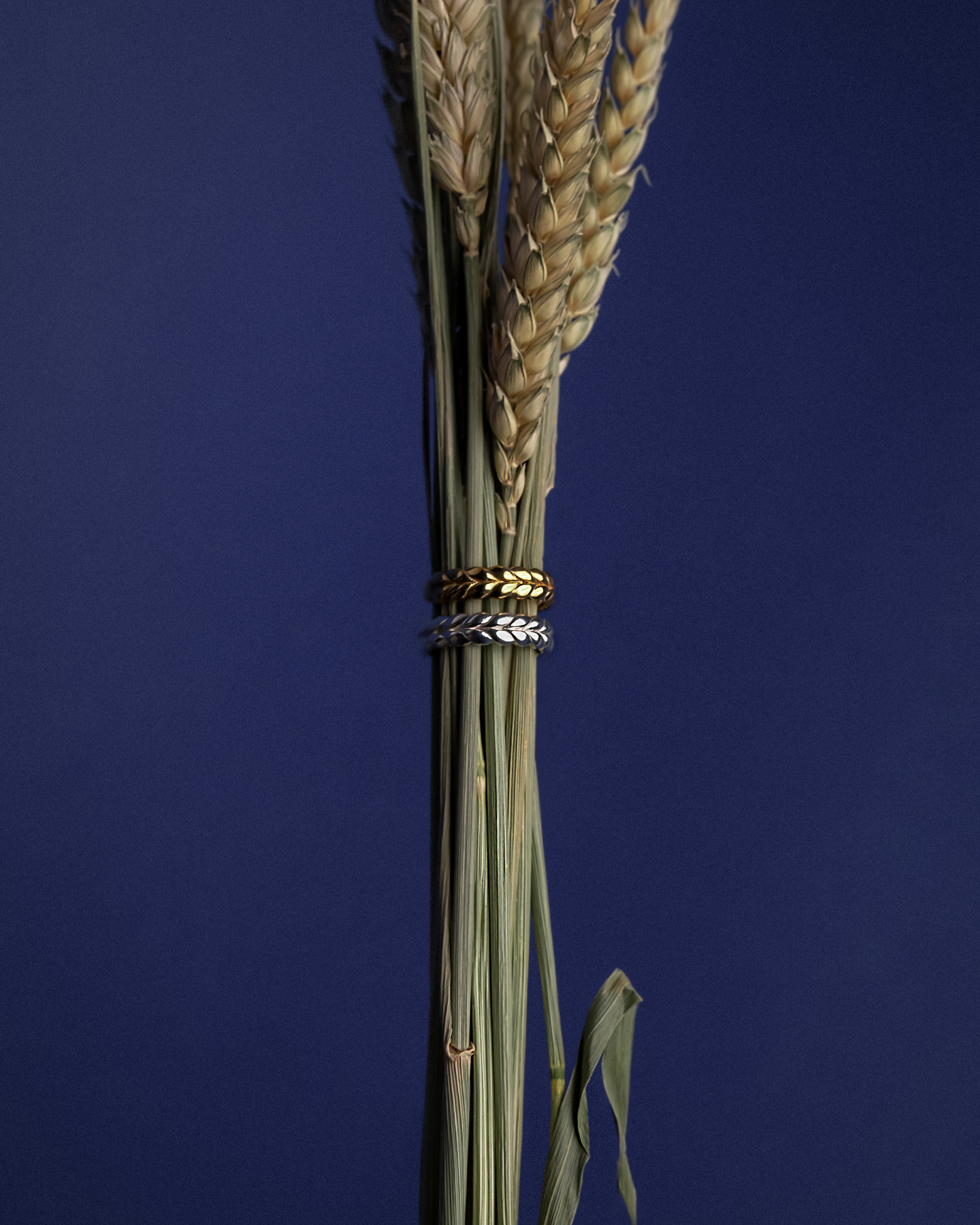 Gold Spikelets ring