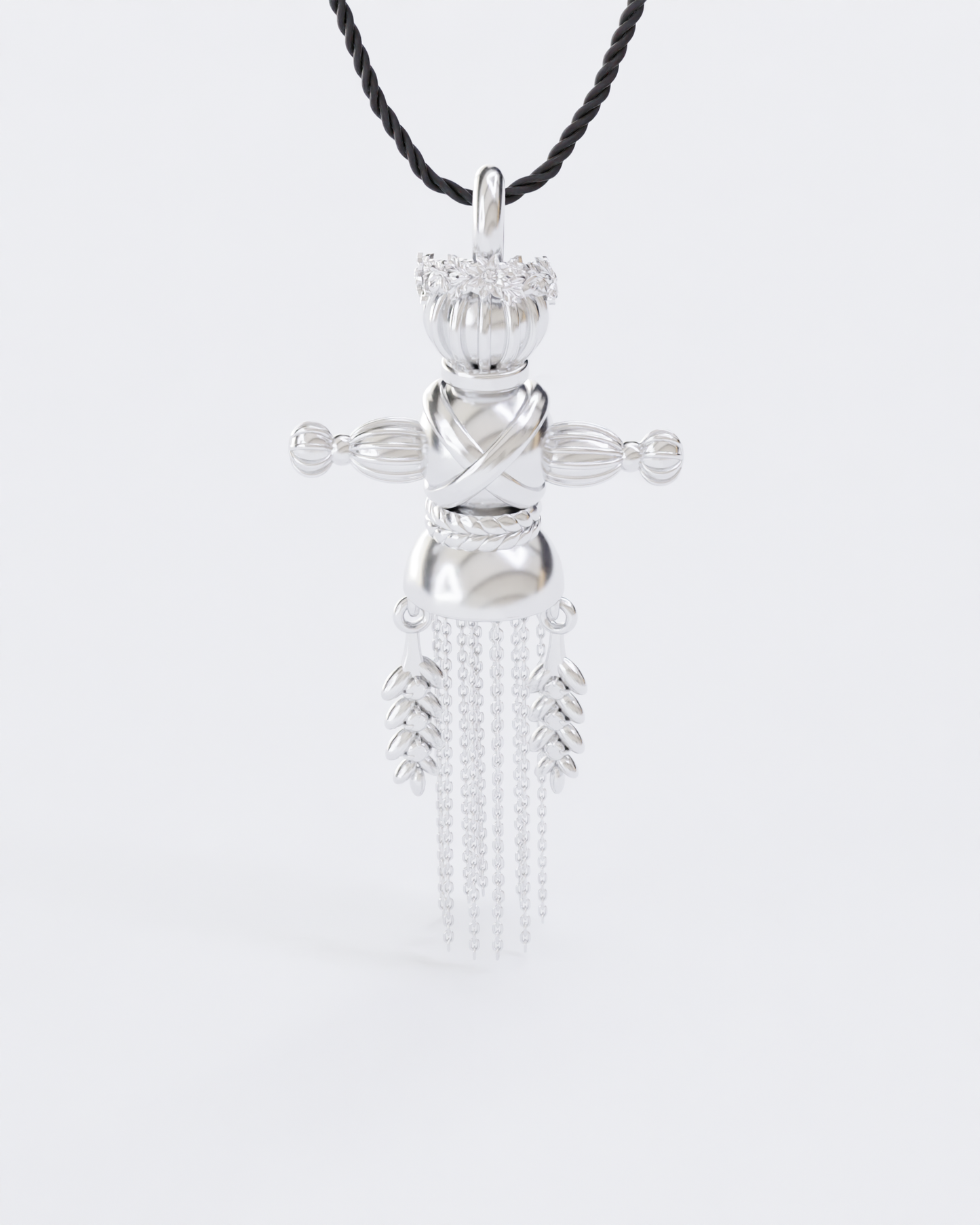 Gold Spring Doll Pendant