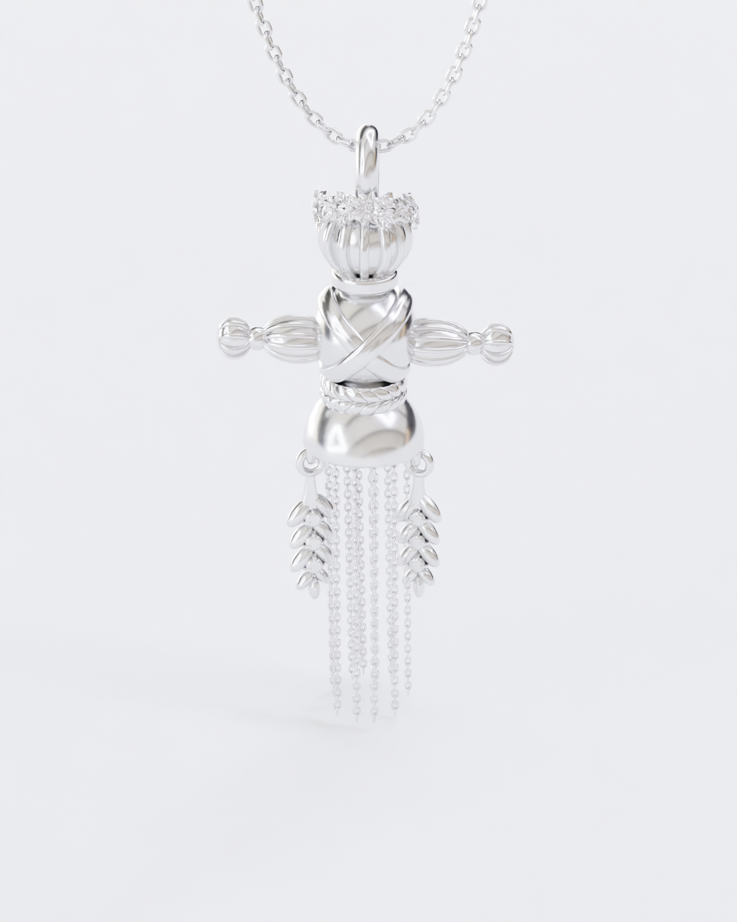 Gold Spring Doll Pendant