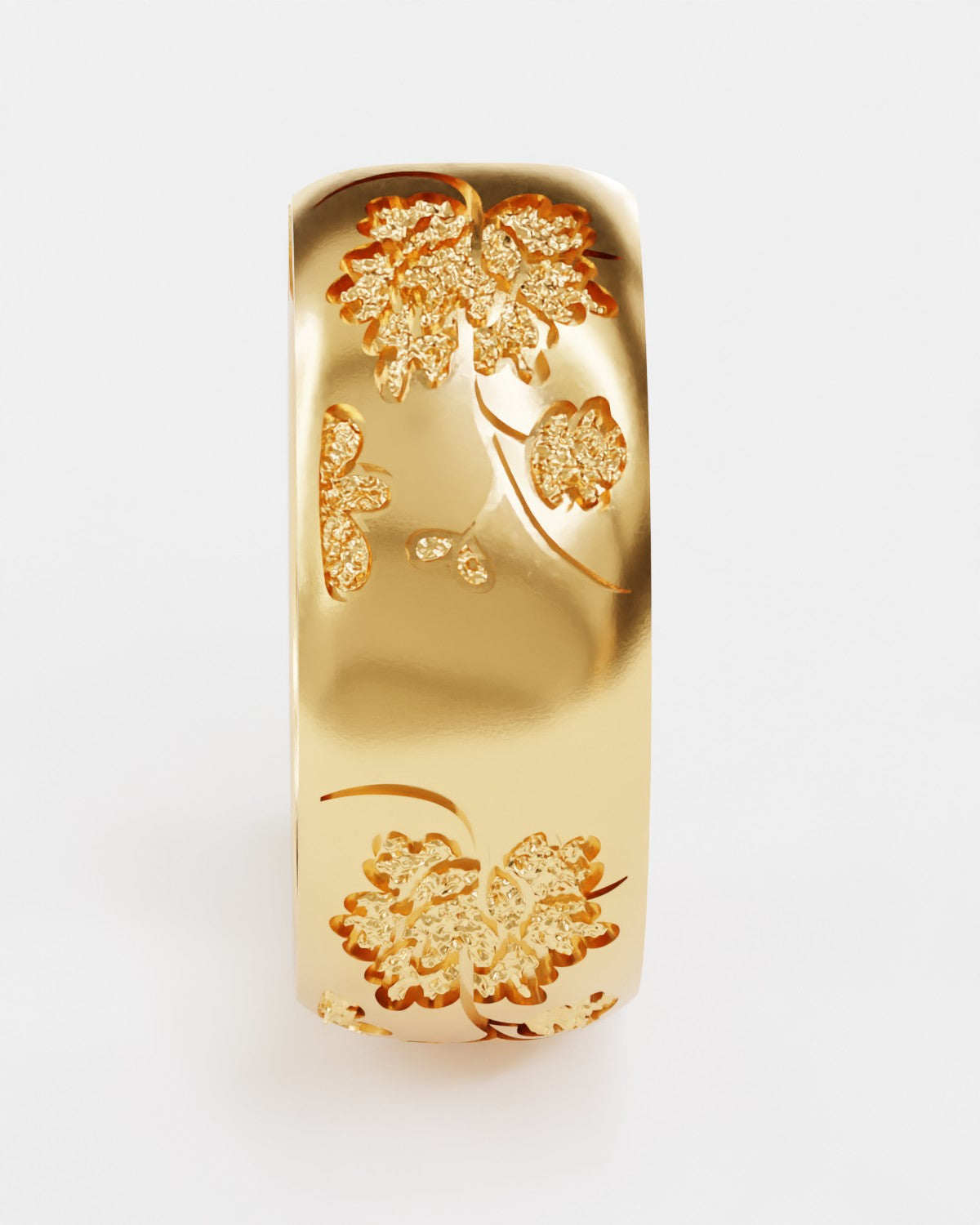 Gold Bloom cuff mini