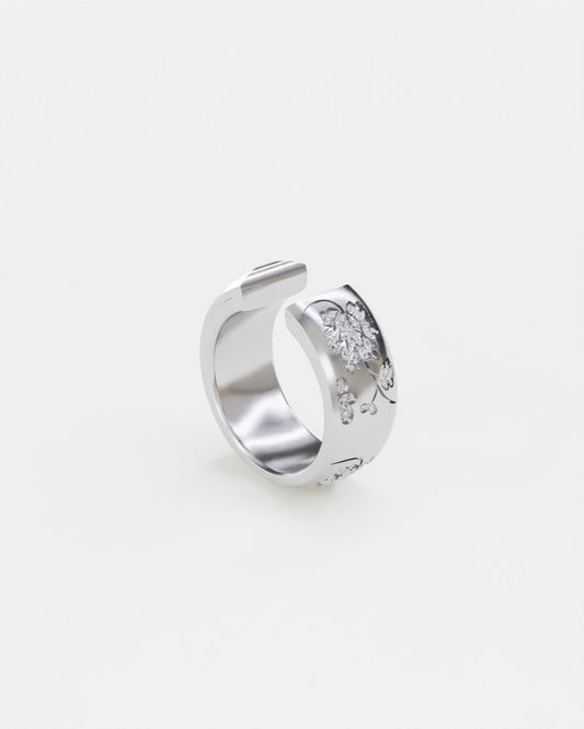 Gold Bloom cuff mini