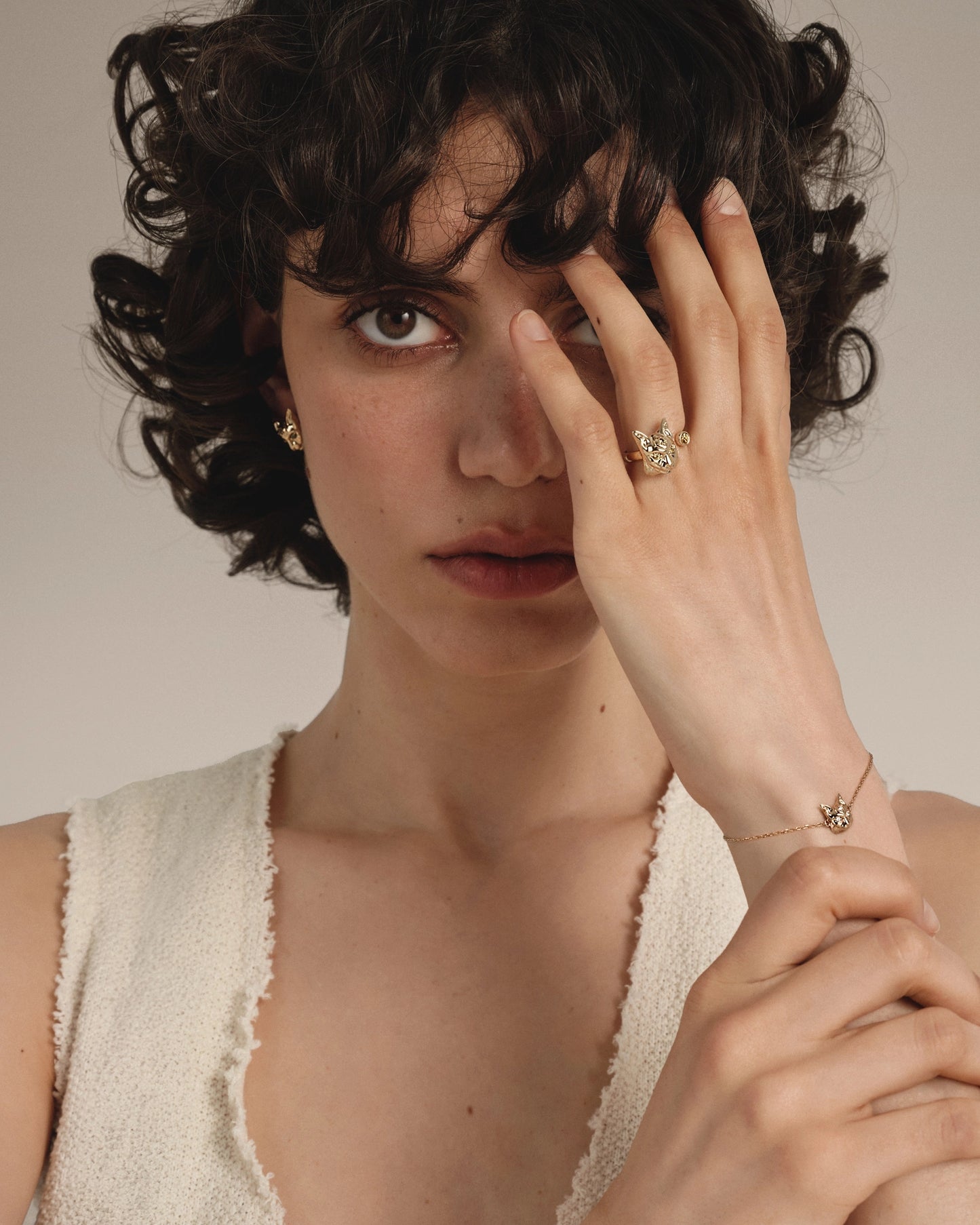 Gold Bracelet Lynx