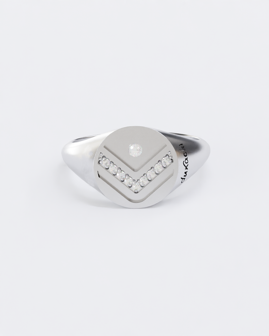 Colors of roots Signet Ring