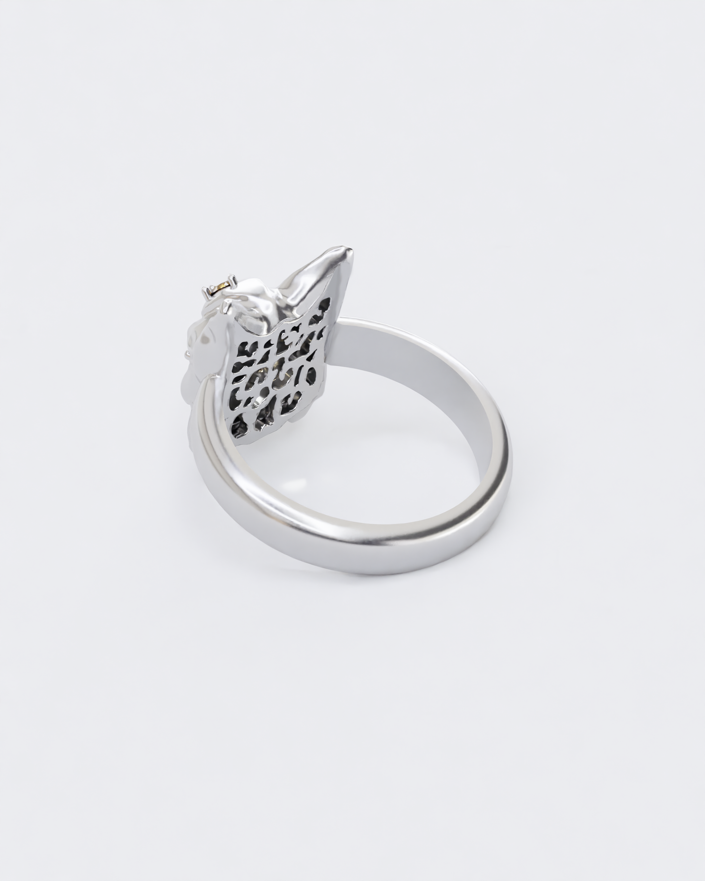 Gold ring Lynx