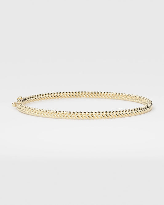 Gold Bracelet Spikelet