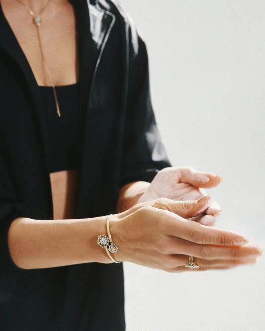 Gold Bracelet Edelweiss