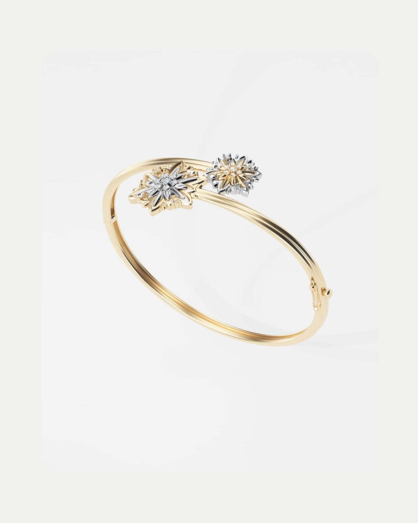 Gold Bracelet Edelweiss