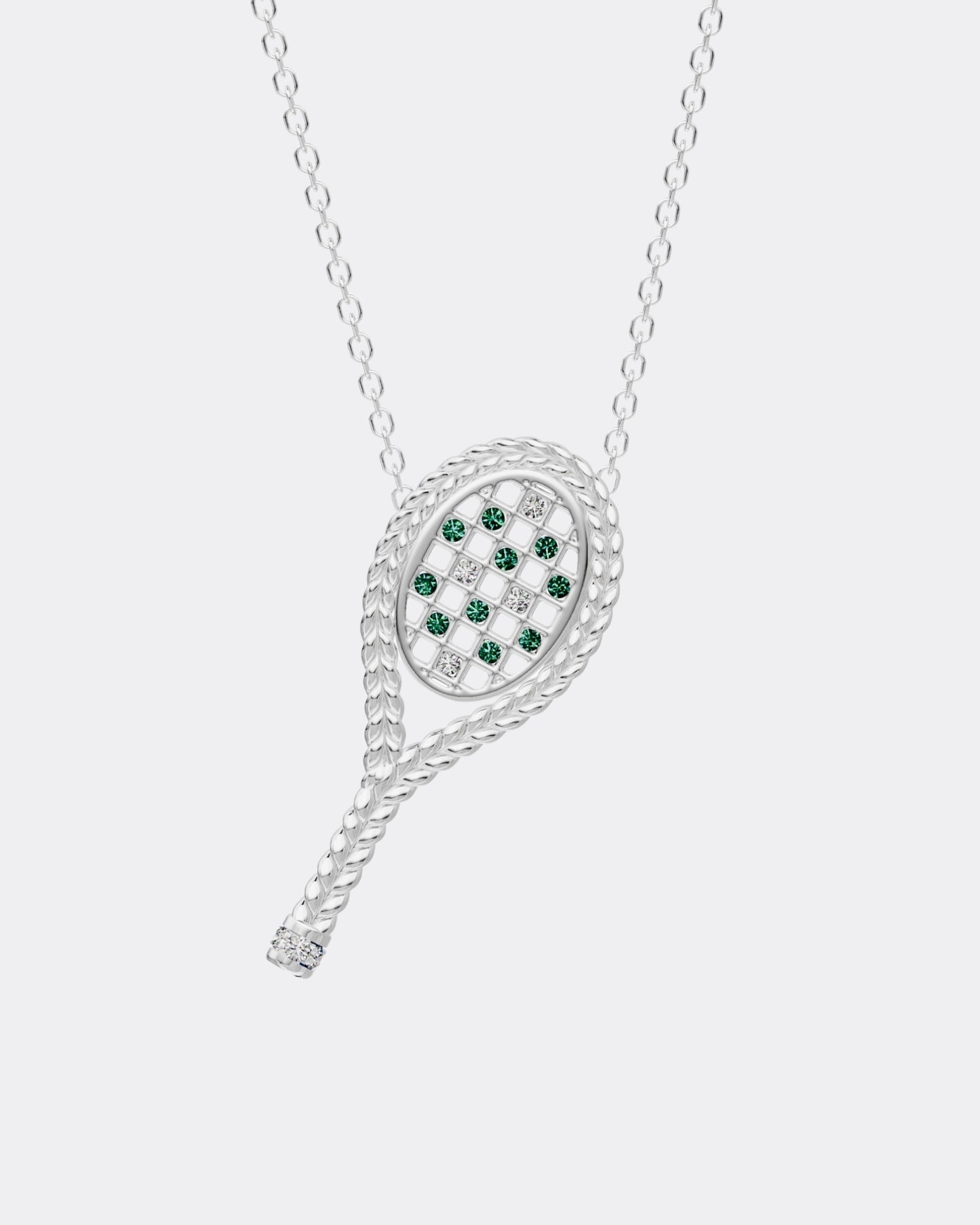 Tennis Pendant · Grass Court