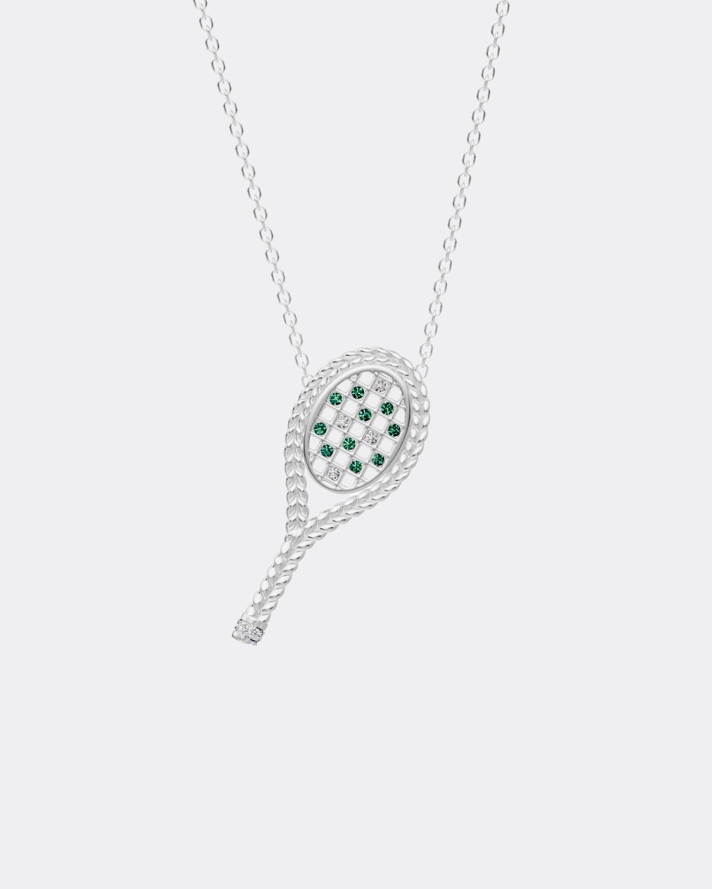 Tennis Pendant · Grass Court