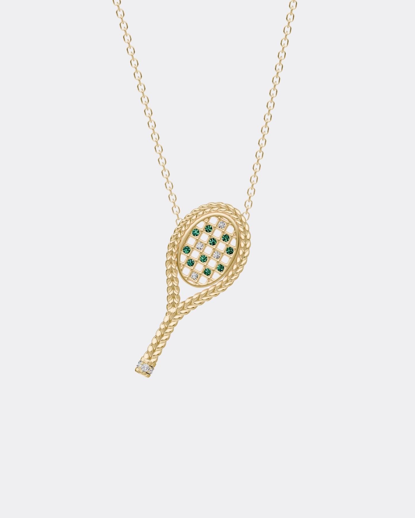Tennis Pendant · Grass Court