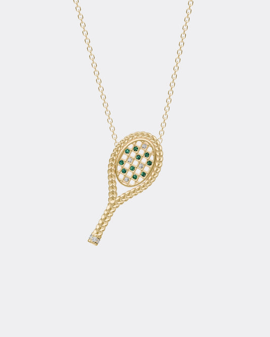 Tennis Pendant · Grass Court