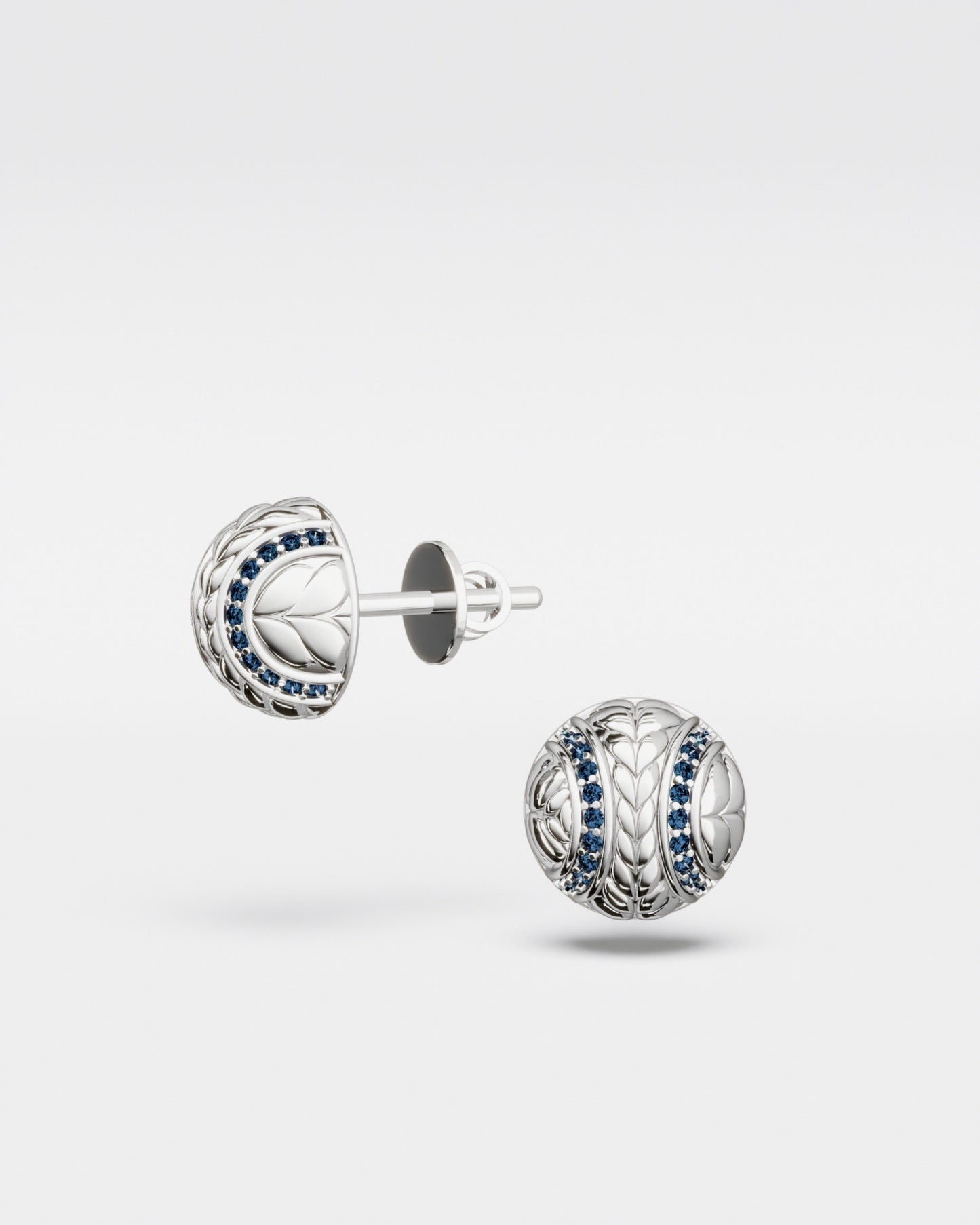 Tennis Ball Stud Earrings mini Hard court