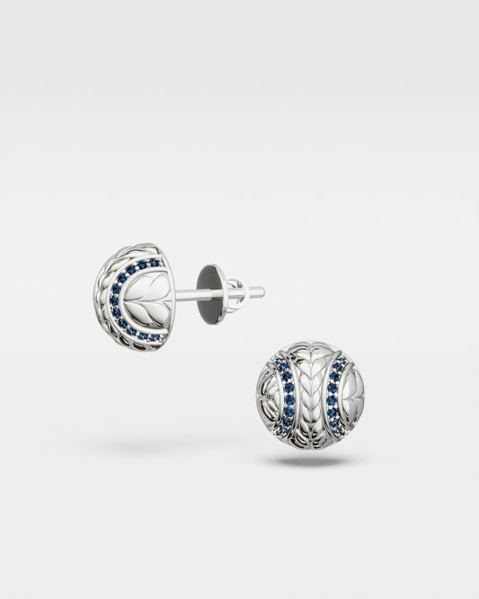 Boucles d'oreilles Mimosa en or
