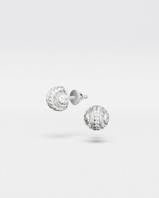 Tennis Ball Stud Earrings mini
