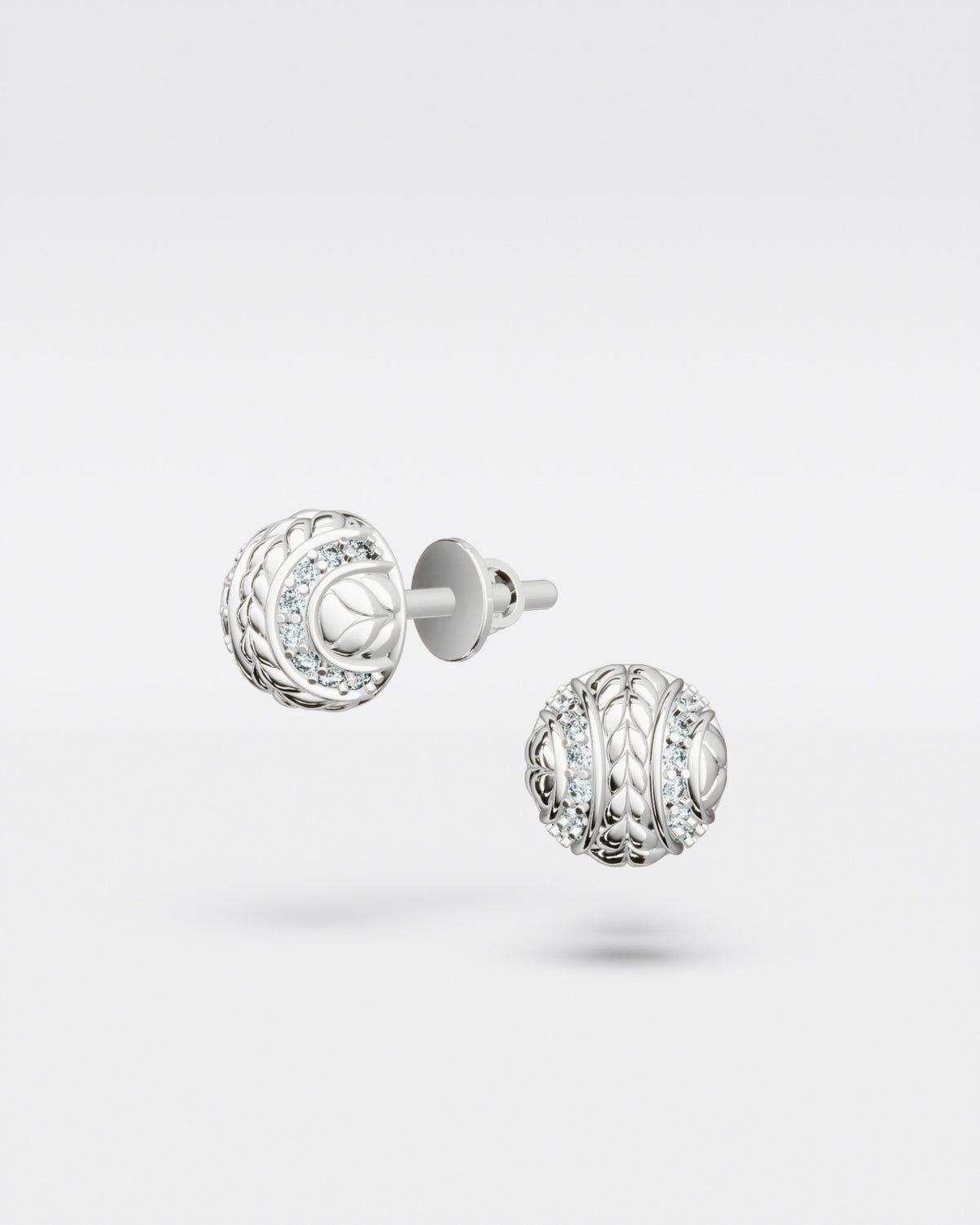 Tennis Ball Stud Earrings Classic mini