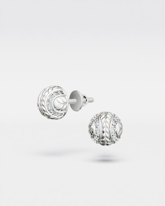 Tennis Ball Stud Earrings mini
