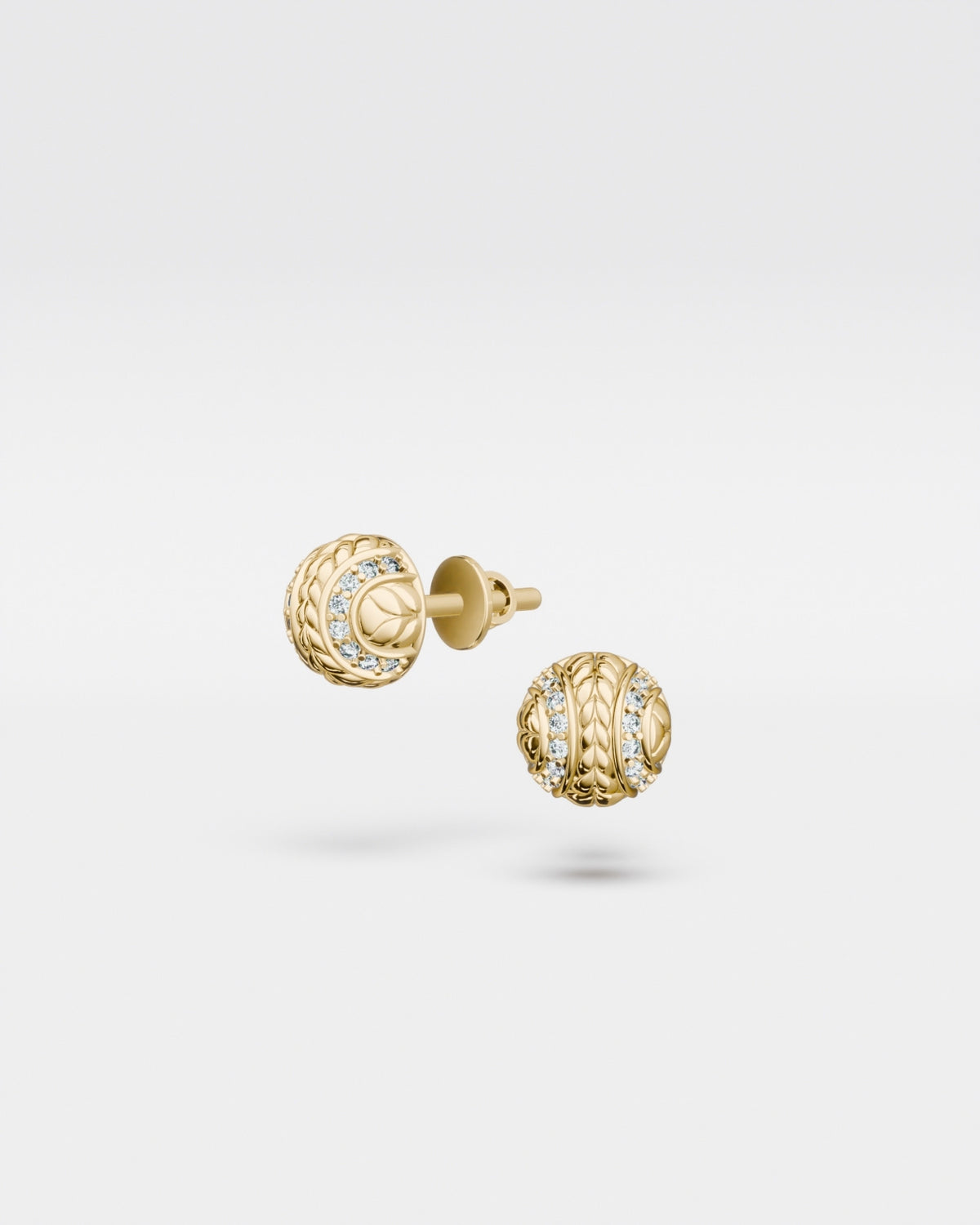 Tennis Ball Stud Earrings Classic mini