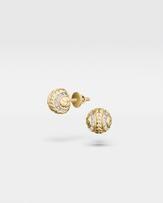 Tennis Ball Stud Earrings mini