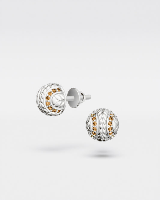 Tennis Ball Stud Earrings mini · Clay court
