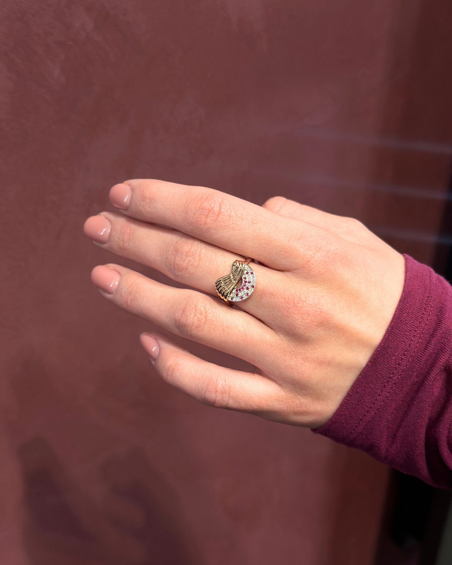 Gold ring Maria (MINI)