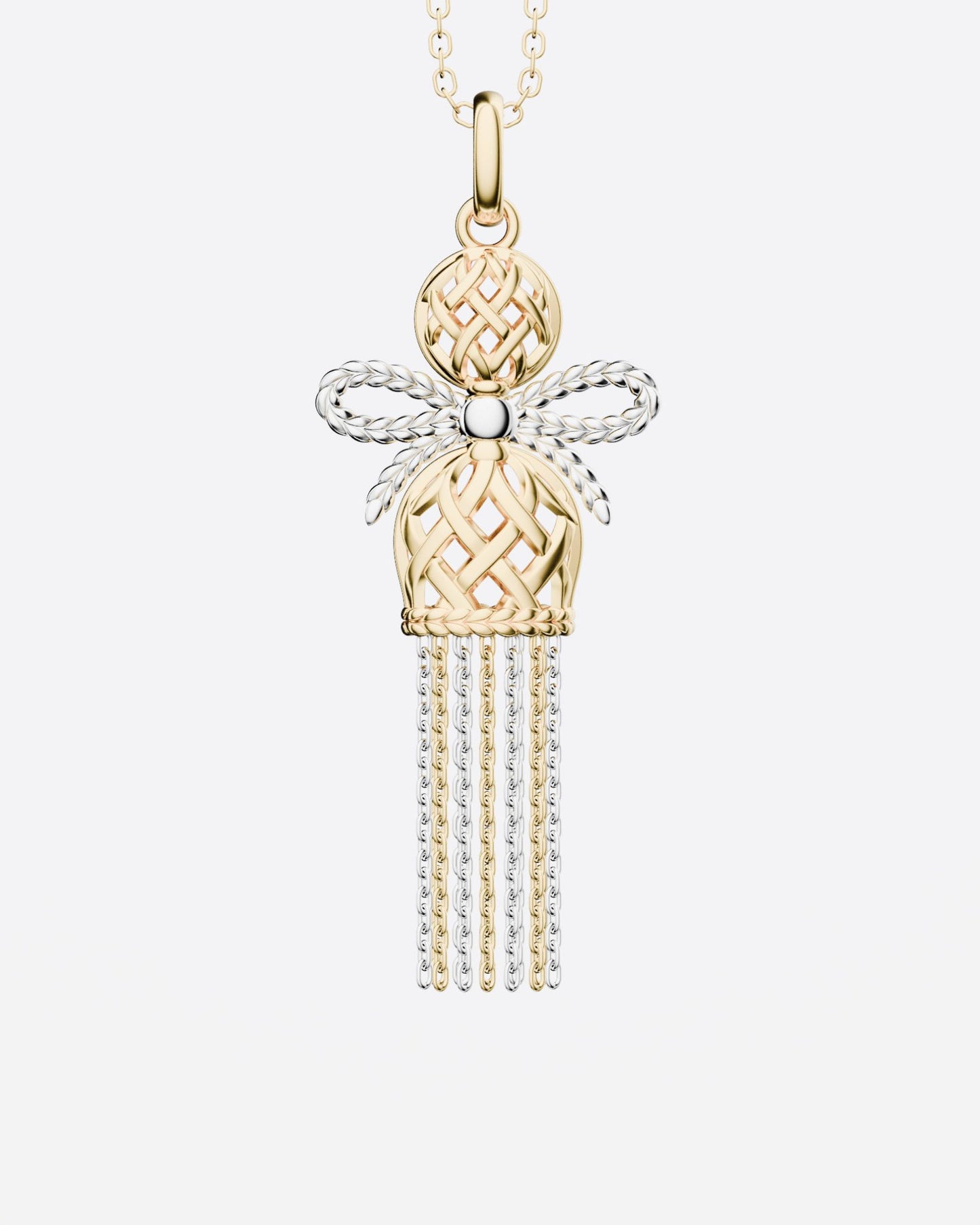 Woven Doll pendant