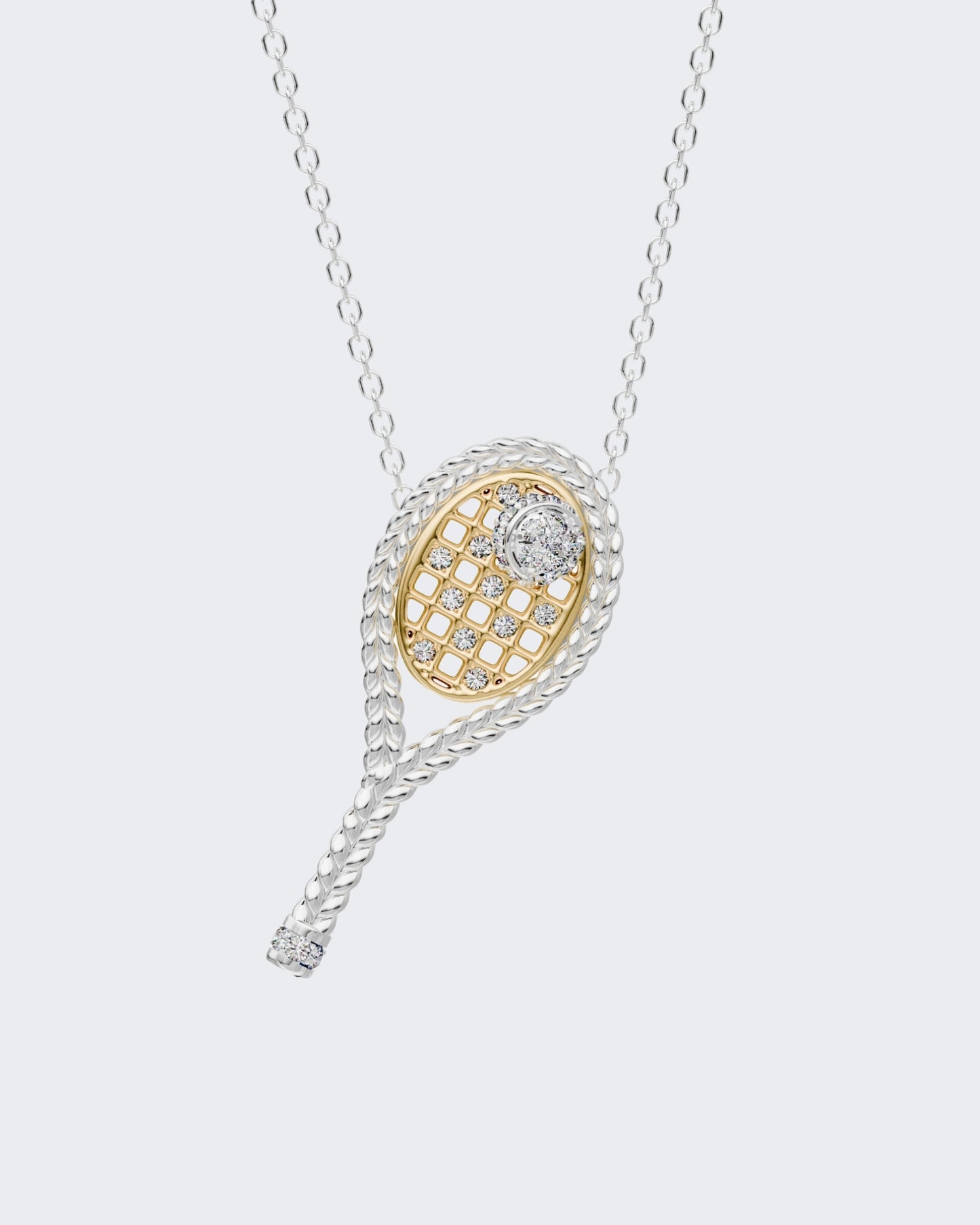Pendant Tennis with ball