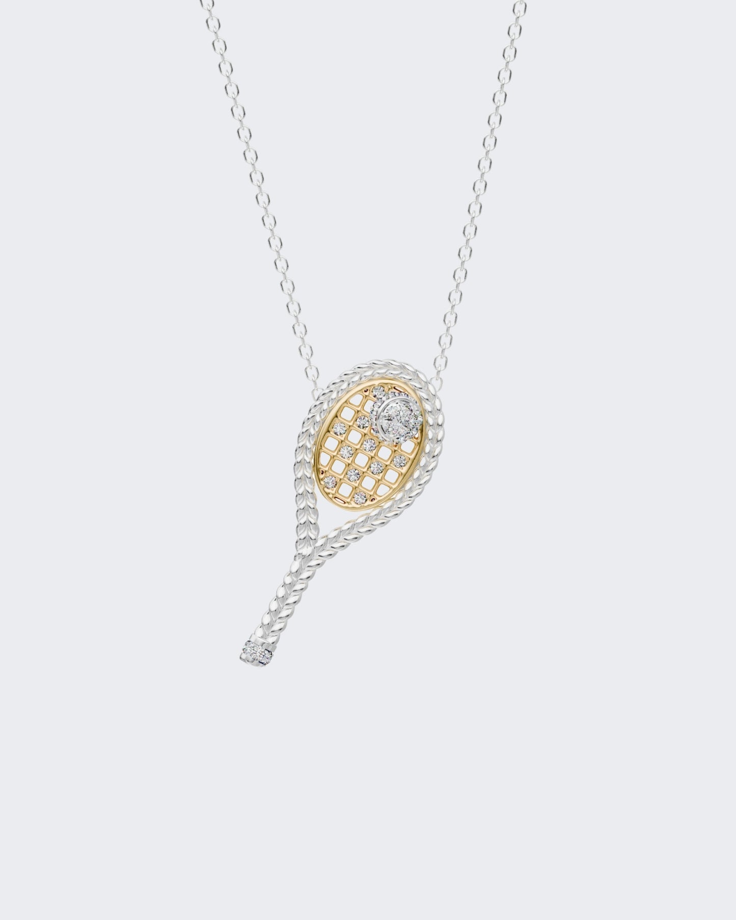 Pendant Tennis with ball
