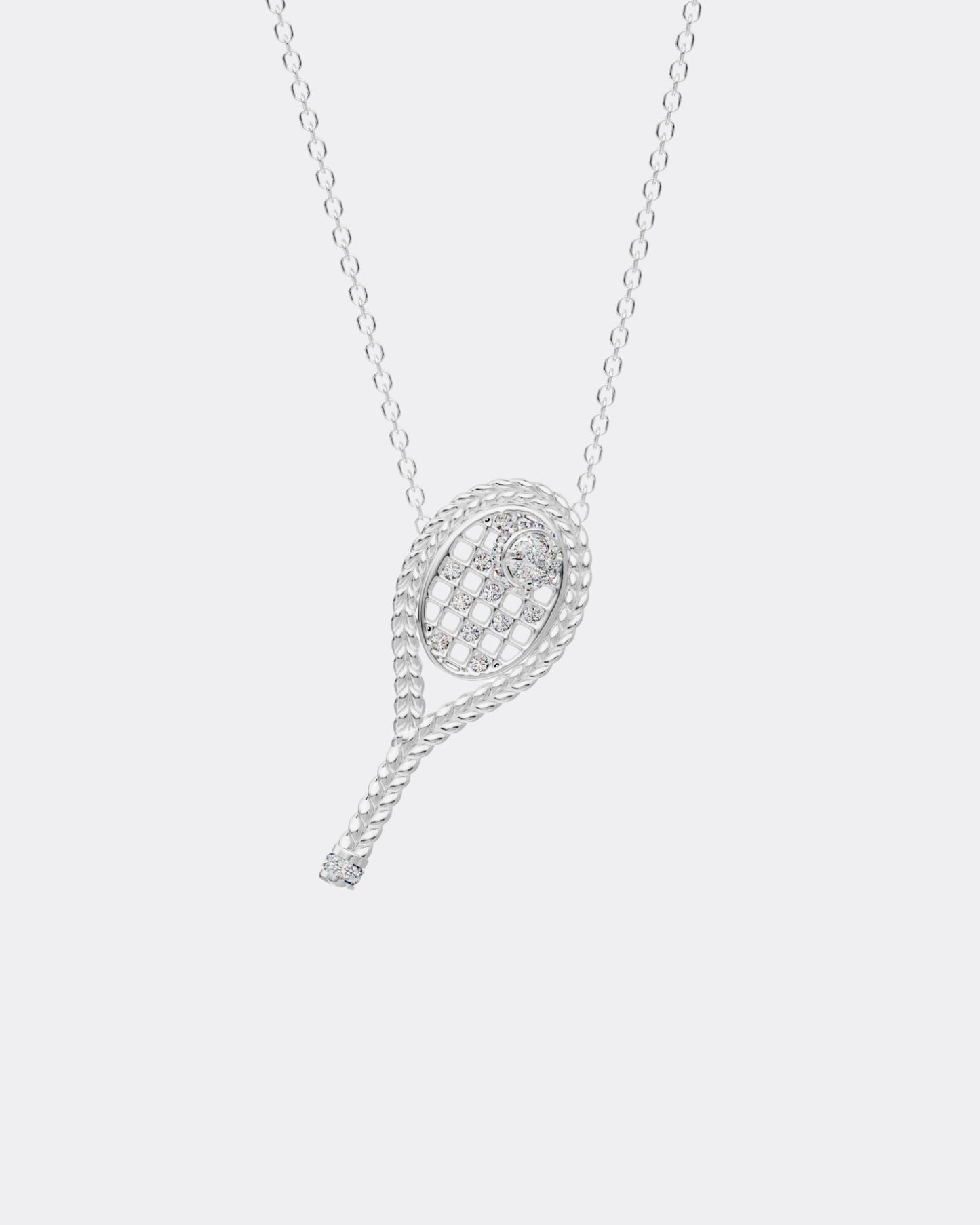 Pendant Tennis with ball
