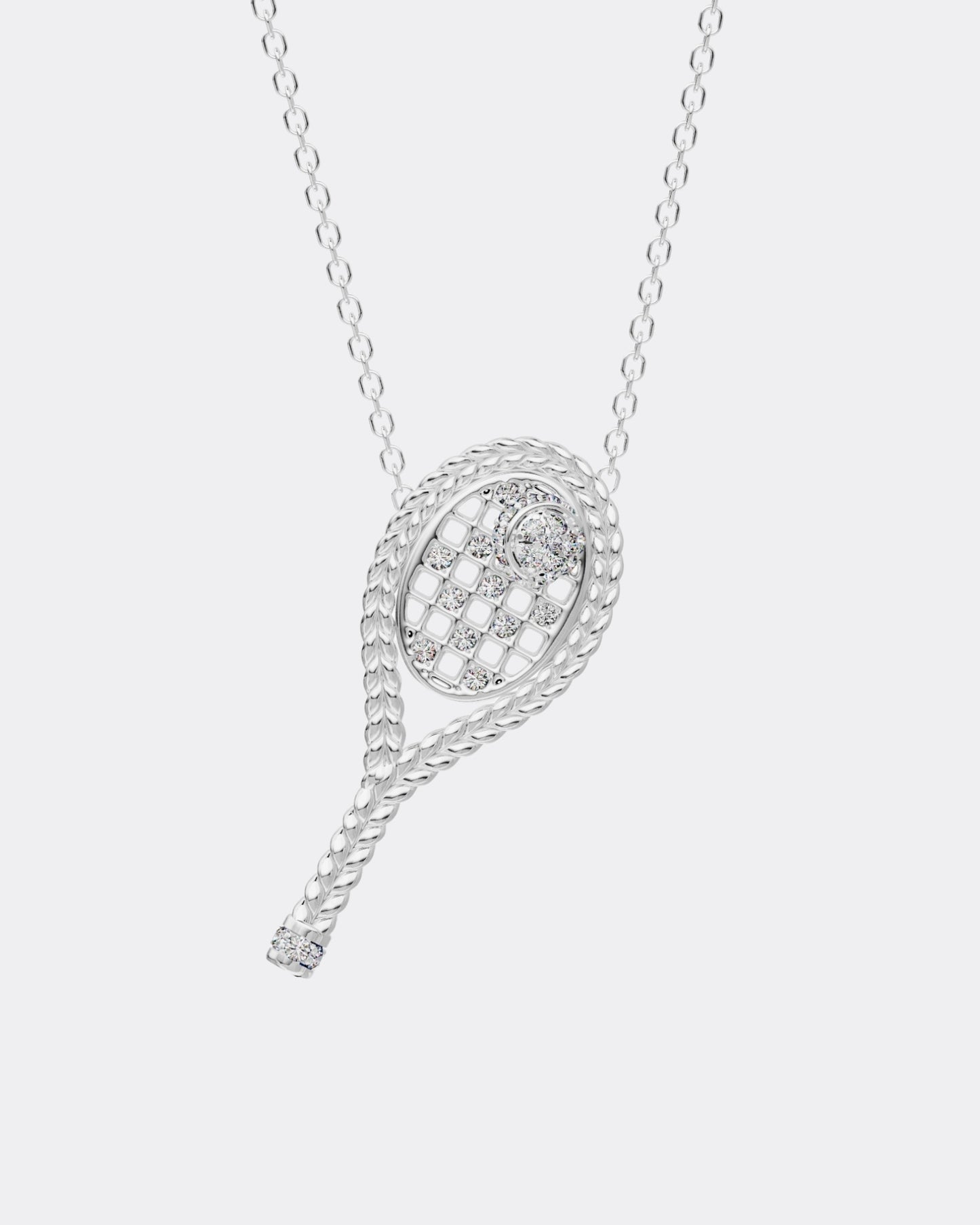 Pendant Tennis with ball