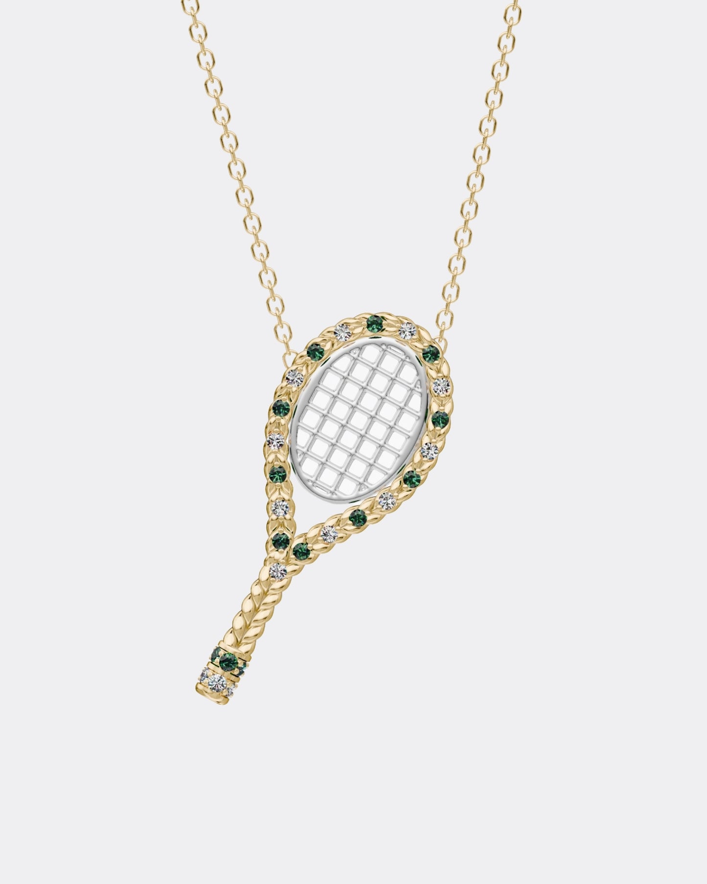 Tennis Pendant · Grass Court